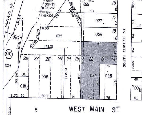 2629 Main St, Littleton, CO for lease - Plat Map - Image 2 of 18