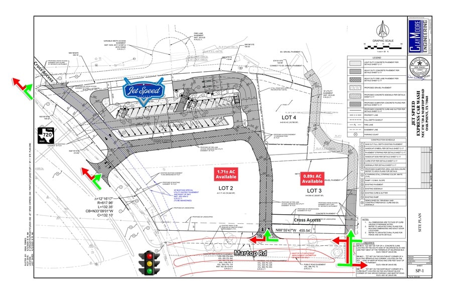 3301 W FM 720, Oak Point, TX for lease - Site Plan - Image 3 of 3