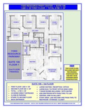 11003 Resource Pky, Houston, TX for lease Floor Plan- Image 1 of 4