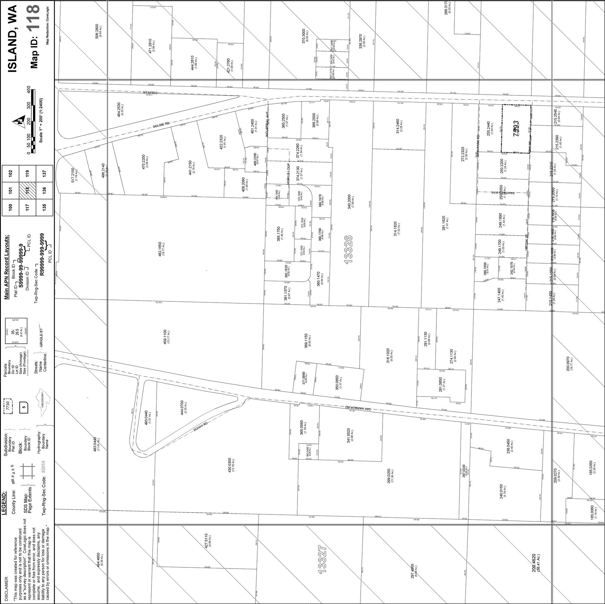 632 Erin Park Rd, Oak Harbor, WA for lease Plat Map- Image 1 of 2