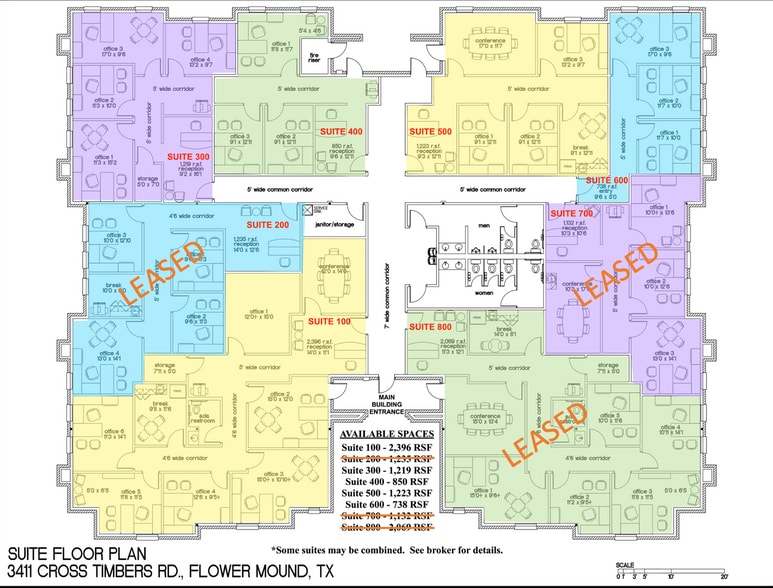 3411 Cross Timbers Rd, Flower Mound, TX for lease - Floor Plan - Image 2 of 8