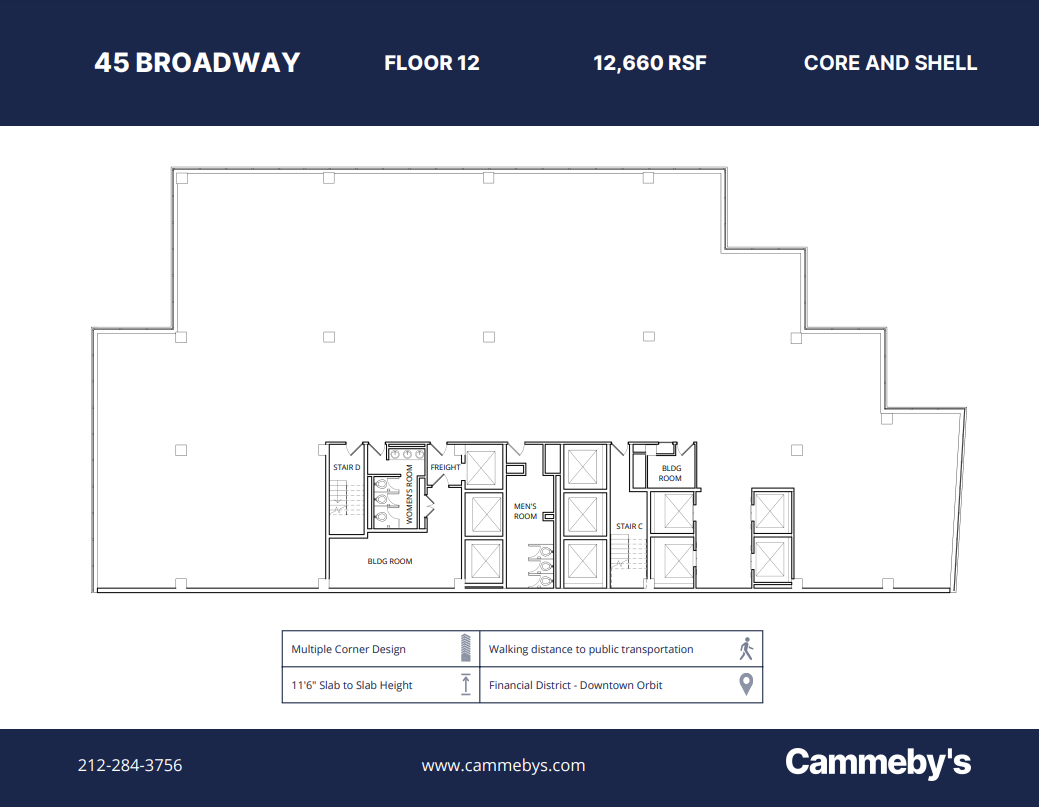 45 Broadway, New York, NY for lease Floor Plan- Image 1 of 1