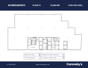 45 Broadway, New York, NY for lease Floor Plan- Image 1 of 1