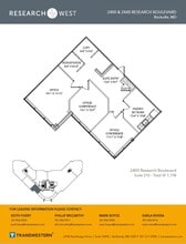 2400 Research Blvd, Rockville, MD for lease Floor Plan- Image 1 of 1
