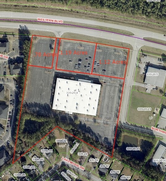 4329 Western Blvd, Jacksonville, NC for sale - Building Photo - Image 1 of 1