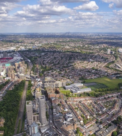 388 High Rd, Wembley for lease - Aerial - Image 3 of 6