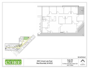 6900 Orchard Lake Rd, West Bloomfield, MI for lease Floor Plan- Image 1 of 1