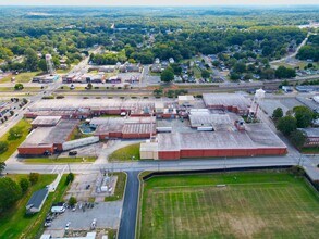 100 S Main St, Landis, NC - AERIAL  map view