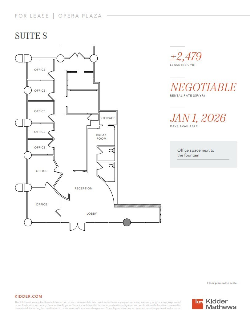 601 Van Ness Ave, San Francisco, CA for lease Floor Plan- Image 1 of 1