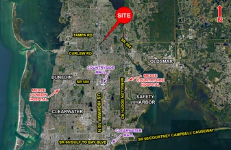 31541-31555 US Highway 19 N, Palm Harbor, FL - AERIAL  map view