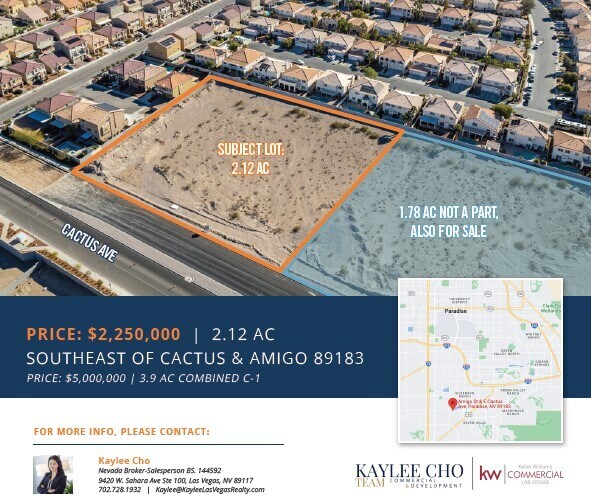 601 E Cactus Ave, Las Vegas, NV for sale Building Photo- Image 1 of 1