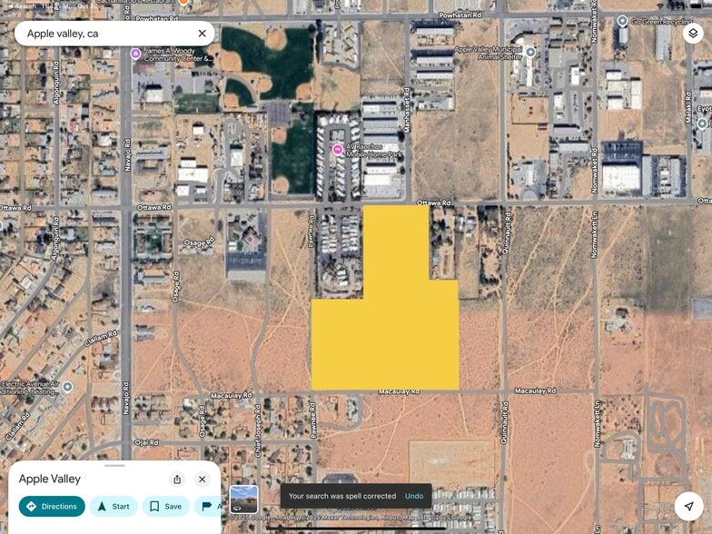 Ottawa Rd, Apple Valley, CA for sale - Building Photo - Image 1 of 2