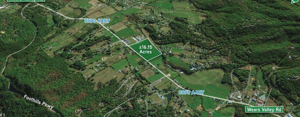 Wears Valley Rd, Pigeon Forge, TN for sale - Primary Photo - Image 1 of 1