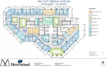 9821 Katy Fwy, Houston, TX for lease Floor Plan- Image 1 of 1