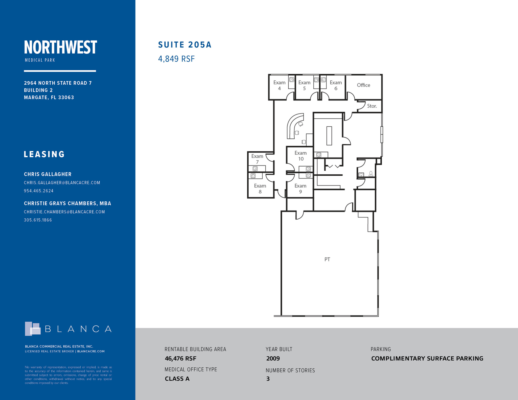 2964 N State Road 7, Margate, FL for lease Floor Plan- Image 1 of 1