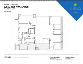 200 Mansell Ct E, Roswell, GA for lease Floor Plan- Image 1 of 1