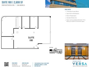 2707 Butterfield Rd, Oak Brook, IL for lease Floor Plan- Image 1 of 1