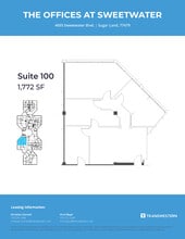 4675 Sweetwater Blvd, Sugar Land, TX for lease Floor Plan- Image 1 of 1