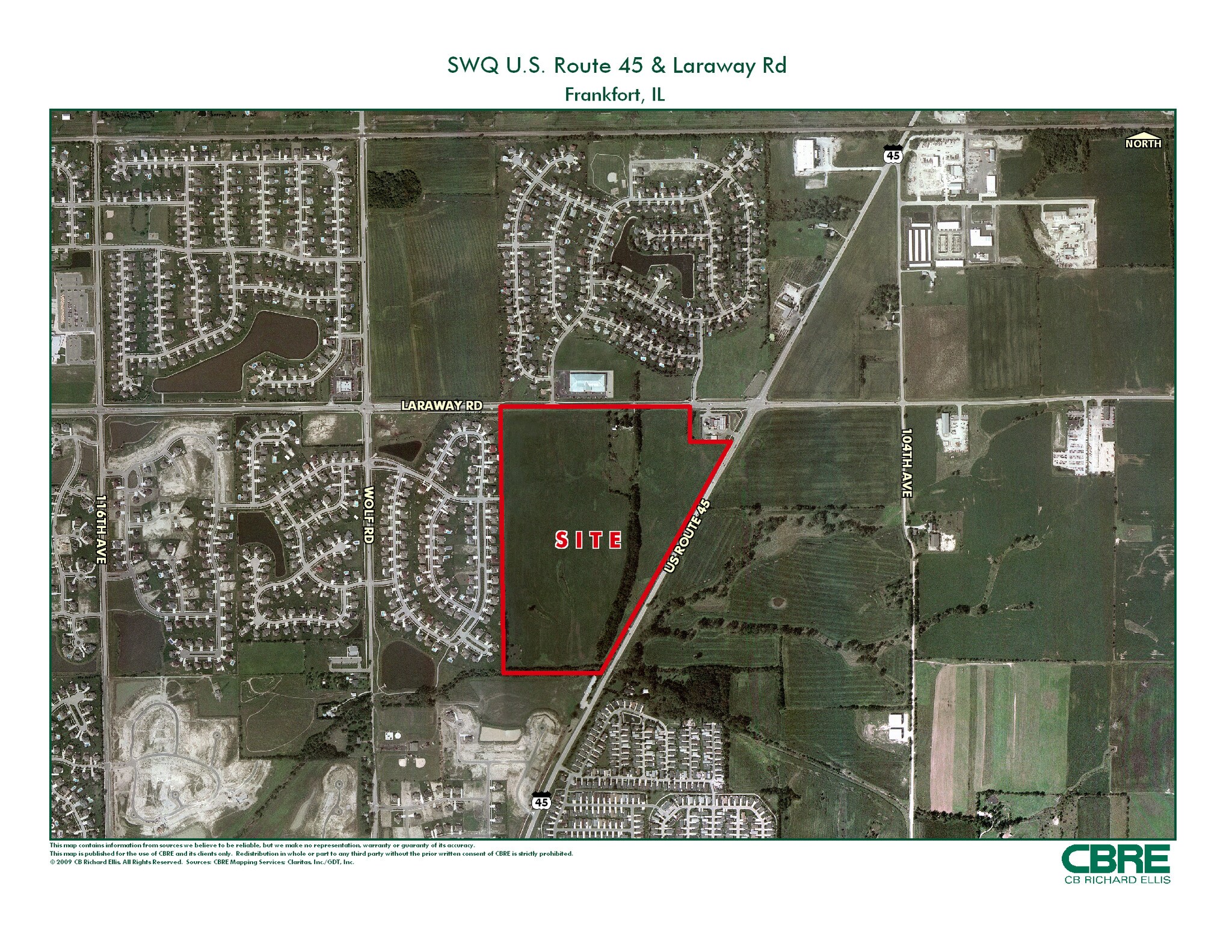 US 45 & Laraway Rd, Frankfort, IL for sale Building Photo- Image 1 of 2