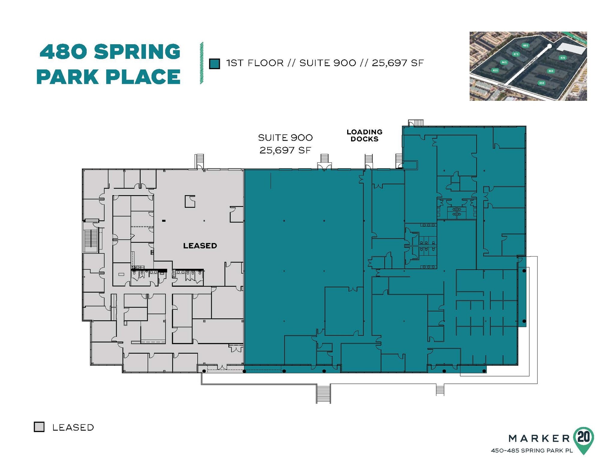 450 Spring Park Pl, Herndon, VA for lease Floor Plan- Image 1 of 1