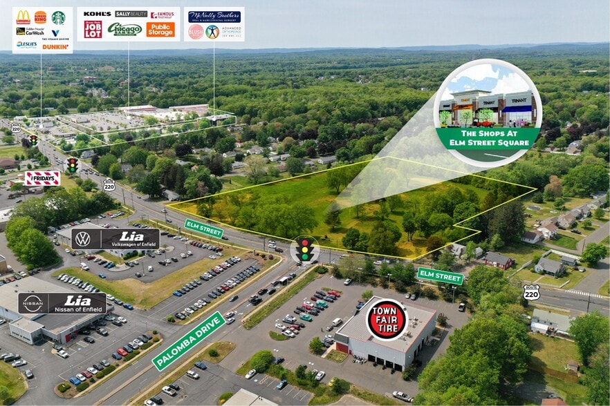 147 Elm St, Enfield, CT for lease - Aerial - Image 1 of 5