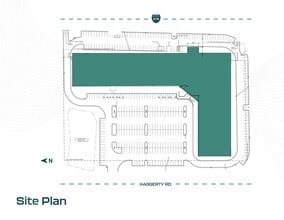 21680-21700 Haggerty Rd, Northville, MI for lease Site Plan- Image 2 of 2