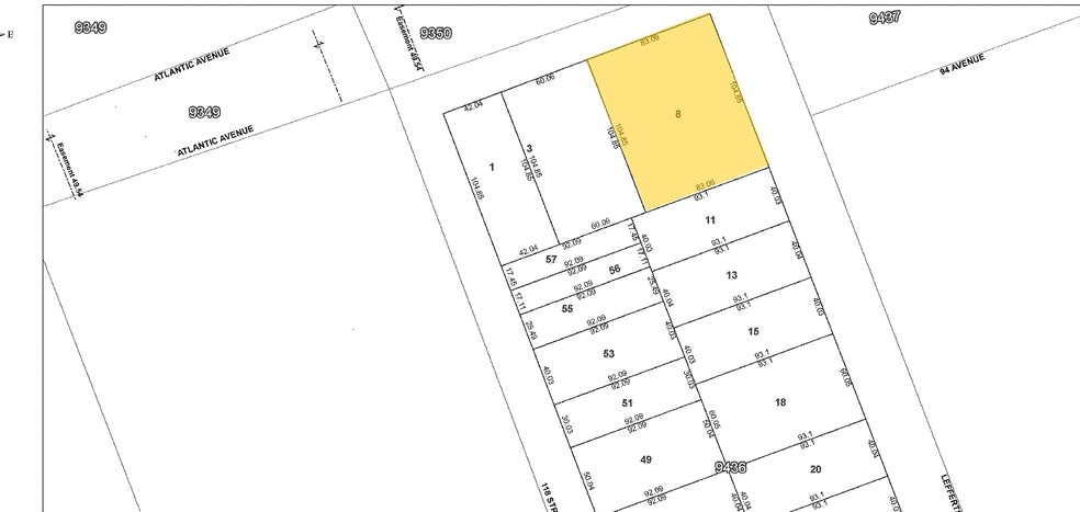 11812-11822 Atlantic Ave, Richmond Hill, NY for lease - Plat Map - Image 2 of 2