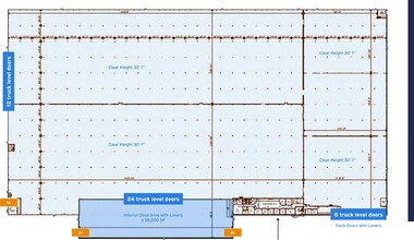 2000 Rue Halpern, Montréal, QC for lease Floor Plan- Image 1 of 1