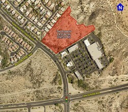 12176 N Rancho Vistoso Blvd, Oro Valley, AZ - AERIAL map view - Image1