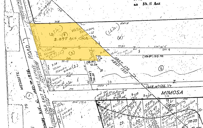 1316 N Galloway Ave, Mesquite, TX for sale Plat Map- Image 1 of 1