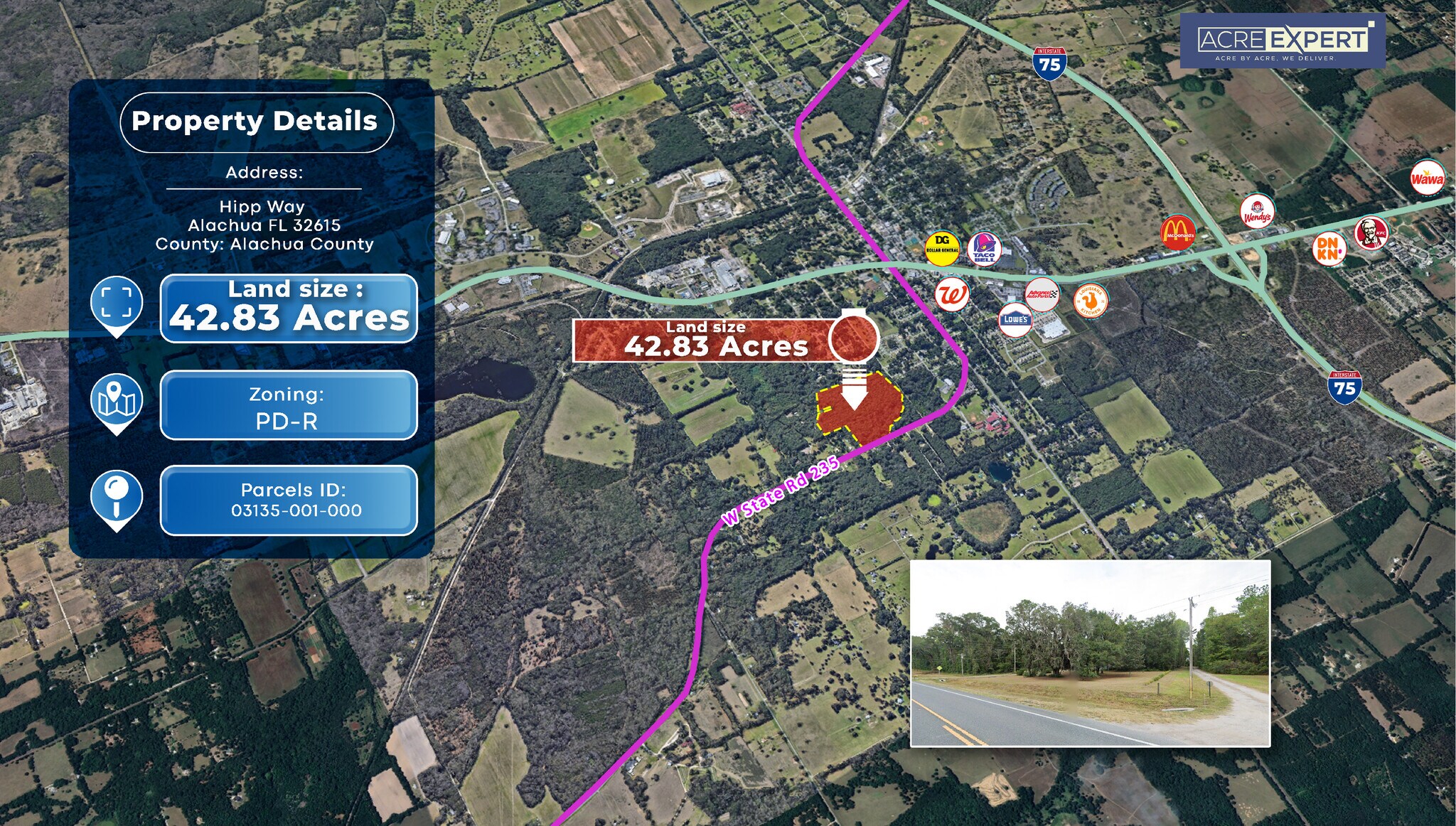 Hipp Way Alachua, Alachua, FL for sale Site Plan- Image 1 of 1