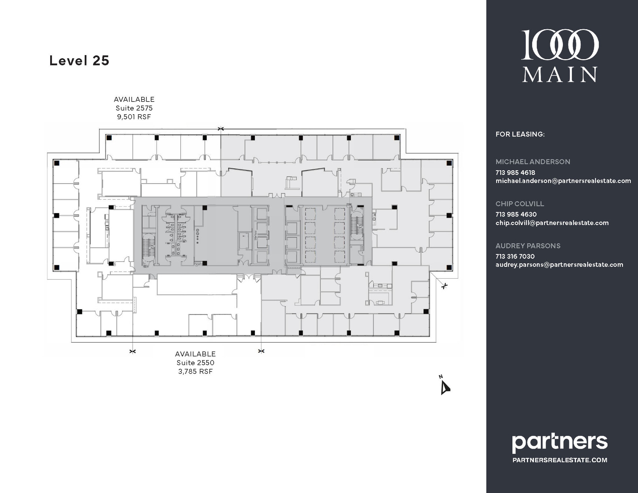 1000 Main St, Houston, TX for lease Floor Plan- Image 1 of 1