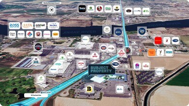 300 N Overland Ave, Burley, ID - AERIAL map view