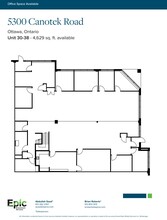 5300 Canotek Rd, Ottawa, ON for lease Floor Plan- Image 2 of 4