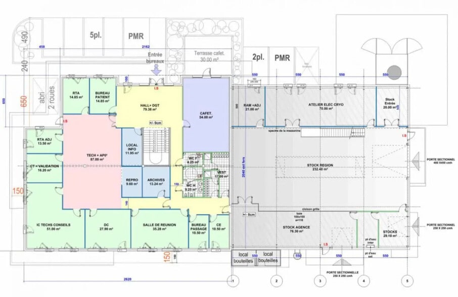 Flex in Saint-Priest for lease - Floor Plan - Image 2 of 3