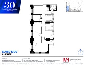 30 N Michigan Ave, Chicago, IL for lease Floor Plan- Image 1 of 1