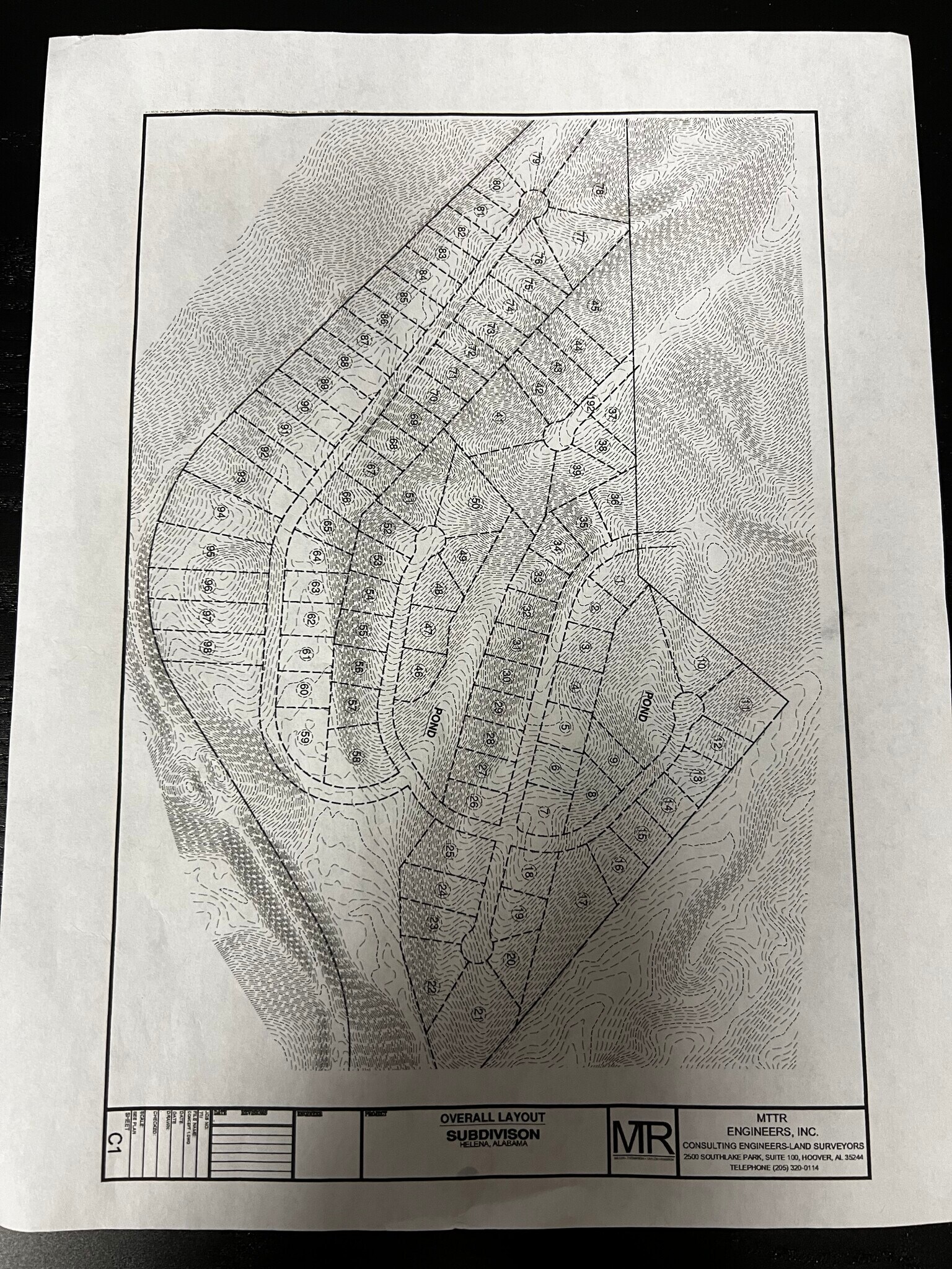 1465 Highway 93, Helena, AL for sale Plat Map- Image 1 of 1