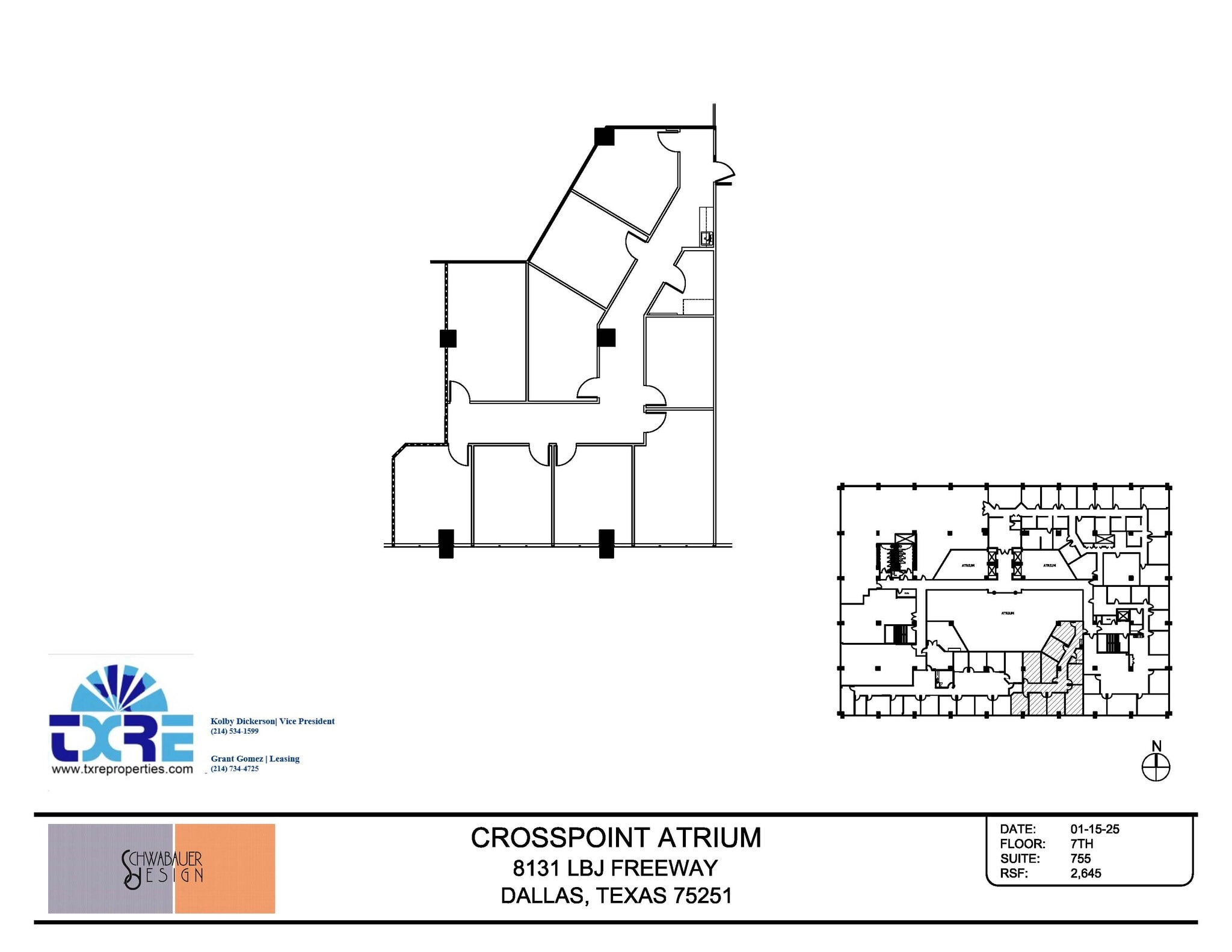 8131 Lyndon B Johnson Fwy, Dallas, TX for lease Floor Plan- Image 1 of 1
