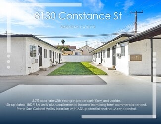 More details for 8130 Constance St, Rosemead, CA - Multifamily for Sale