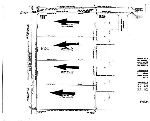 612-628 Pacific Ave, Oxnard, CA for sale - Plat Map - Image 2 of 4