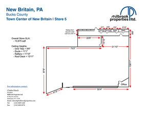 426 Town Ctr, New Britain, PA for lease Floor Plan- Image 2 of 2