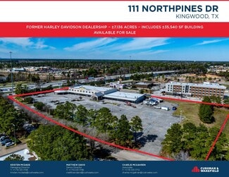 More details for 111 Northpines Dr, Kingwood, TX - Retail for Sale
