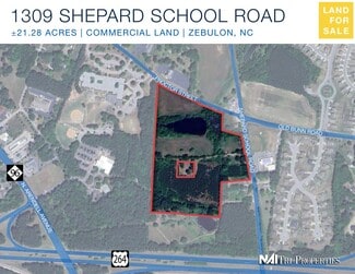 More details for 1309 Shepard School Rd, Zebulon, NC - Land for Sale