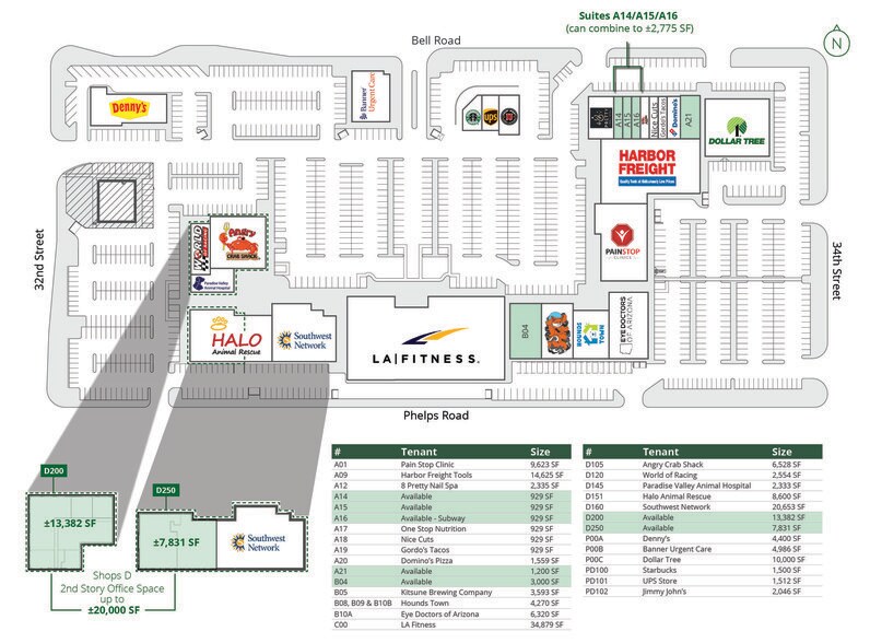 3249 E Bell Rd, Phoenix, AZ for lease - Building Photo - Image 2 of 8