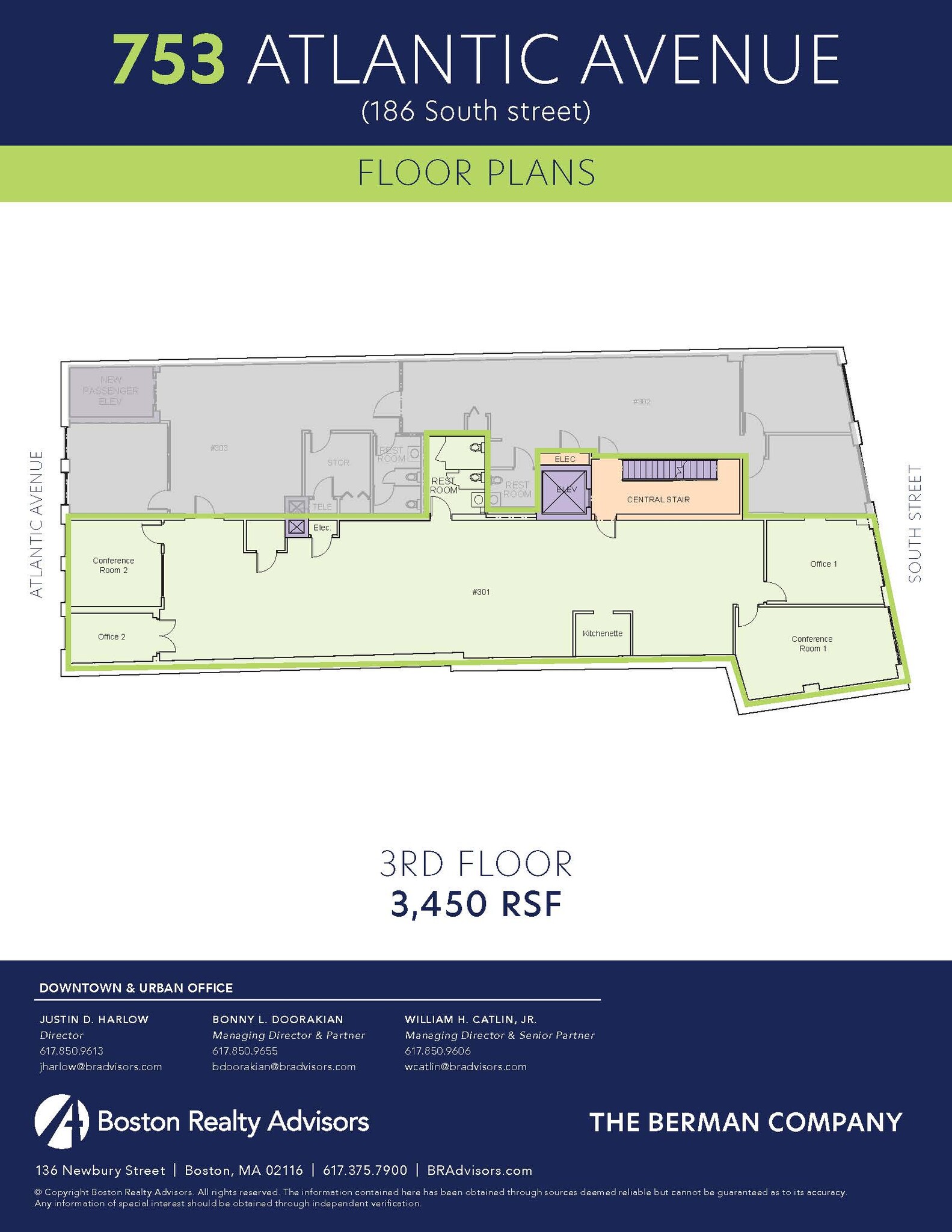 186 South St, Boston, MA for lease Floor Plan- Image 1 of 1