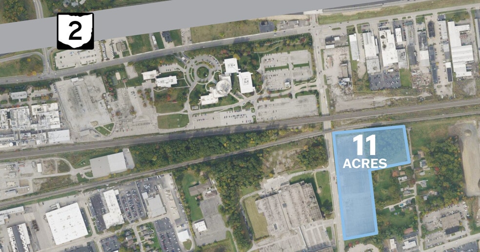 Worden Rd, Wickliffe, OH for sale - Aerial - Image 2 of 3