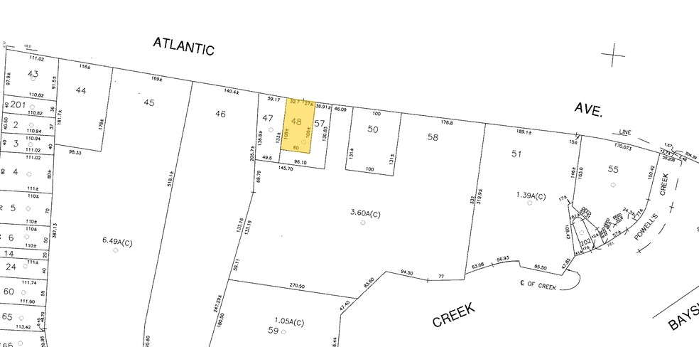 433 Atlantic Ave, Oceanside, NY for sale - Plat Map - Image 2 of 2