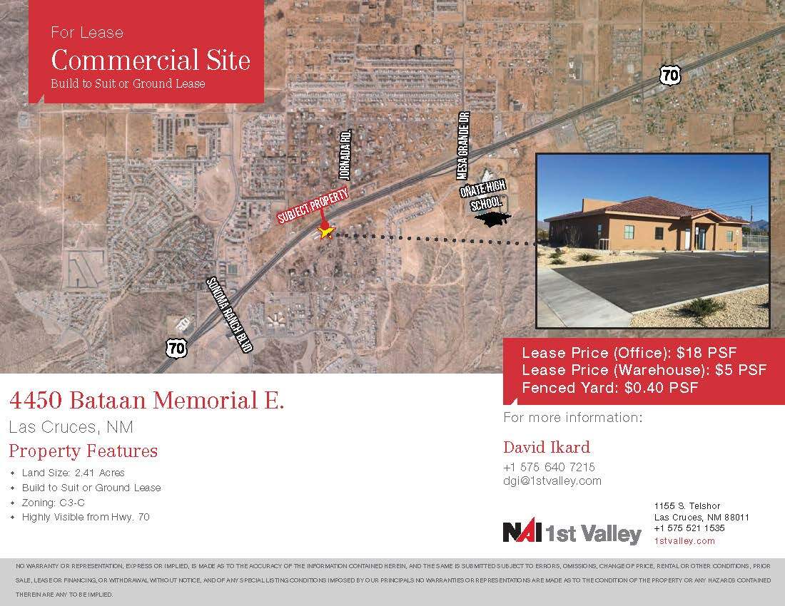 4450 Bataam Memorial Blvd E, Las Cruces, NM for sale Building Photo- Image 1 of 1