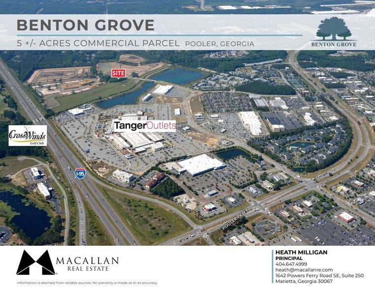 Benton Blvd, Pooler, GA for sale - Primary Photo - Image 1 of 1