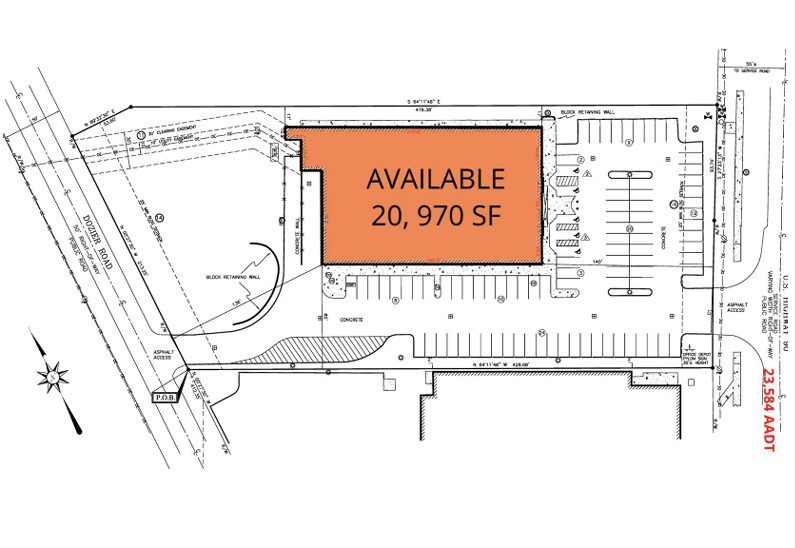 5300 Highway 90 Service Rd W, Mobile, AL for lease Site Plan- Image 1 of 2